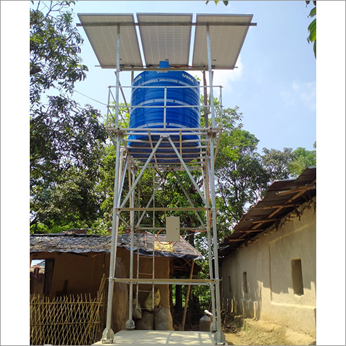 Solar Module Water Tank Structure