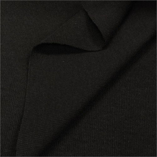 Rib Black Fabric