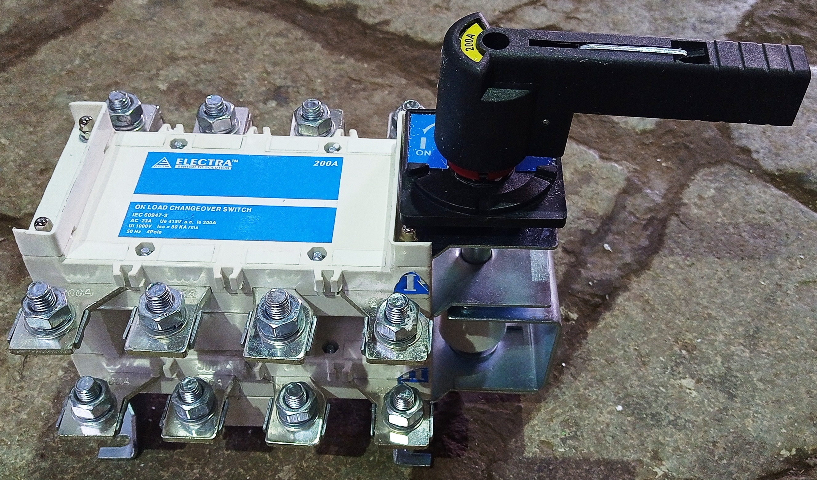 200A ELECTRA CHANGEOVER SWITCH (NEW)