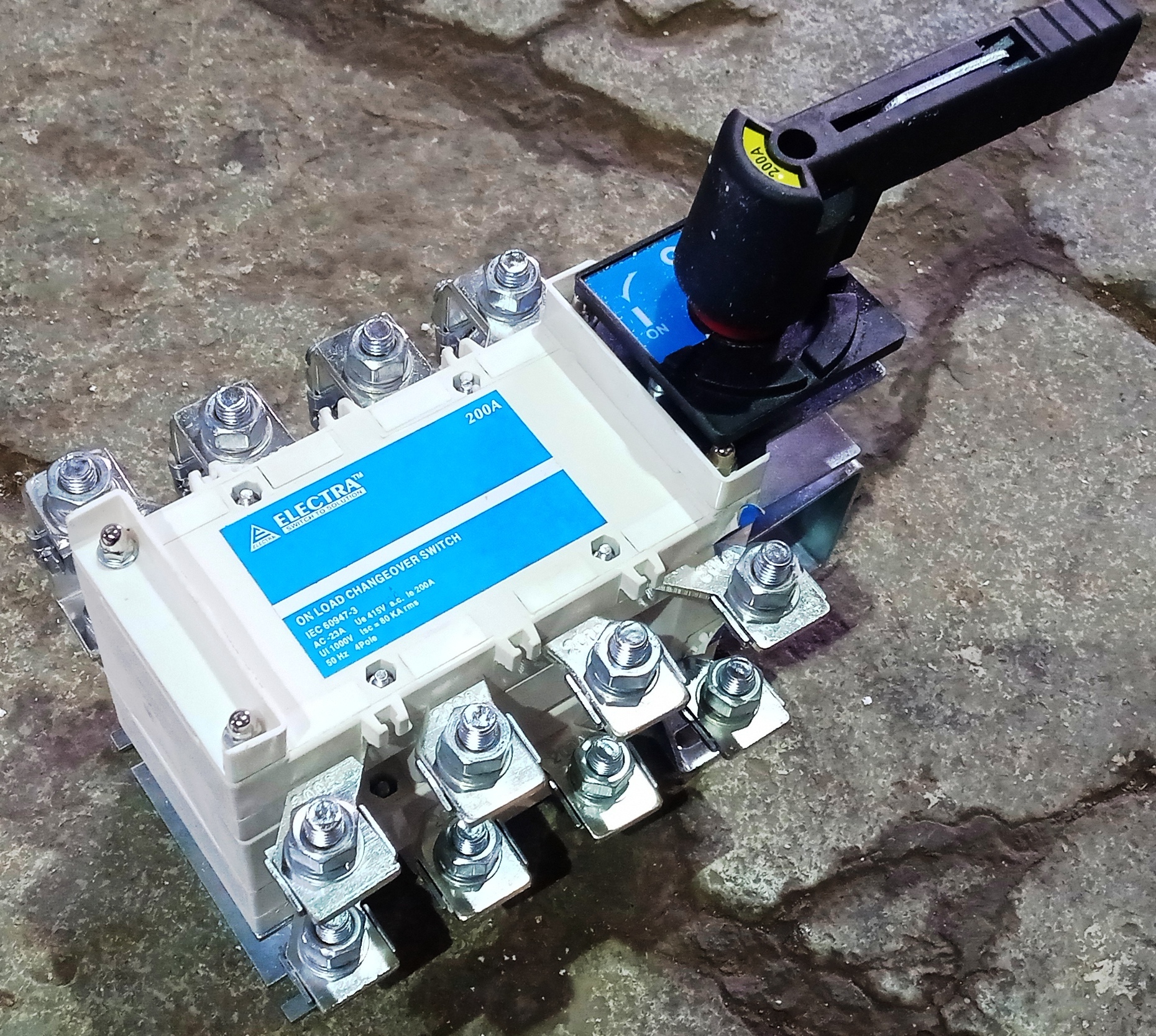 200A ELECTRA CHANGEOVER SWITCH (NEW)