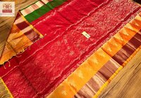 Kanchipuram border bridal silk saree