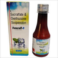 Sucralfate 1 Gm With Oxethazanine 20 Mg / 100 Ml General Medicines