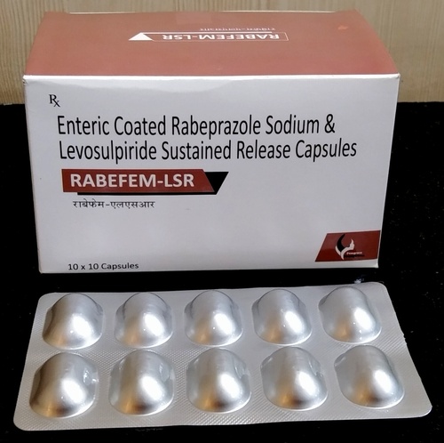 RABEPRAZOLE  20 MG WITH LEVOSULPIRIDE 75 MG.