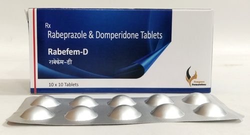 Rabeprazole 20 Mg With Domepridone 10 Mg Tab General Medicines