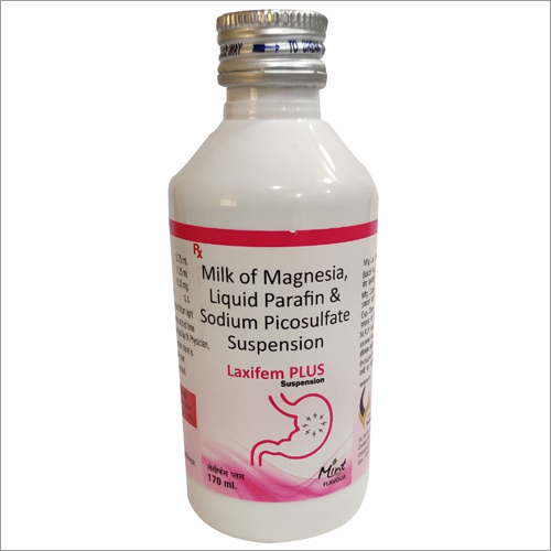 Liquid Paraffin 1.25 Ml With Milk Of Magnesia 3.75 Ml And Sodium Picosulphate 3.33 Mg Per 5 Ml General Medicines