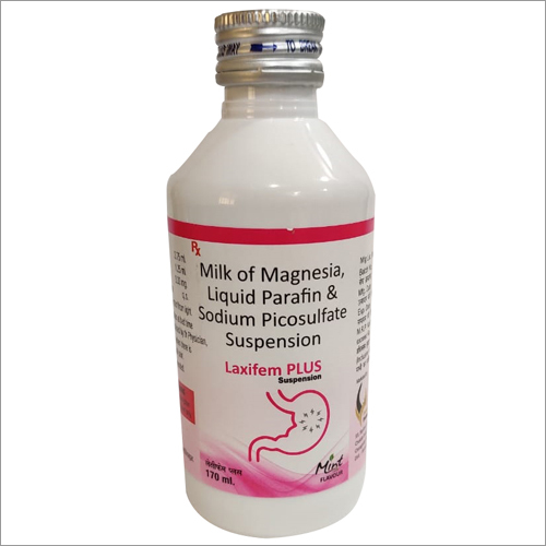 LIQUID PARAFFIN 1.25 ML WITH MILK OF MAGNESIA 3.75 ML AND SODIUM PICOSULPHATE 3.33 MG PER 5 ML