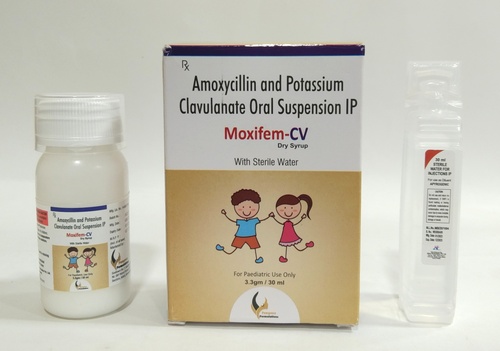 AMOXYCILLIN WITH CLAVULANIC ACID DRY SYRUP W.F.I.