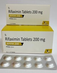 Rifaximin 200 Mg Tablet General Medicines at 230.00 INR at Best Price in  Ahmedabad | Femgrace Formulations