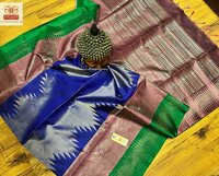 pure kanchipuram soft silk saree new border