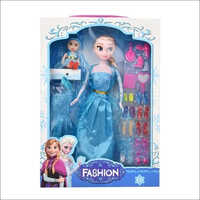 Frozen Barbie Doll Set With Baby