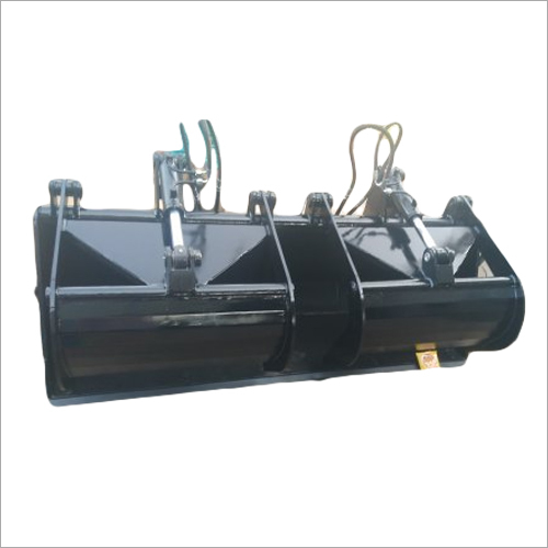 Black Paper Grabber Bucket