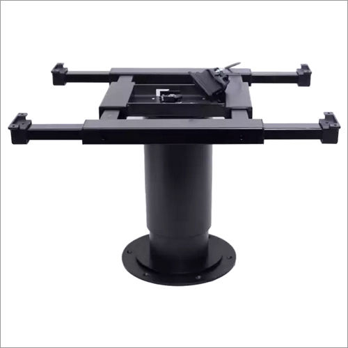 High Quality Wholesale Black RV Table Leg Boat Yacht Table Leg With 360-Degree Rotation And Adjustable High