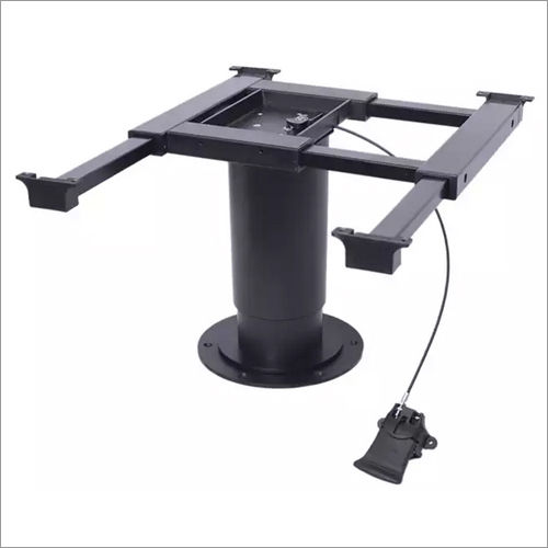 High Quality Wholesale Sliding Adjustable Table Black RV Table Leg