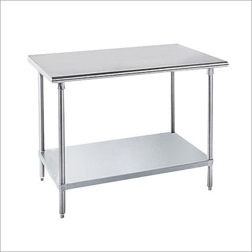 Silver Stainless Steel Table