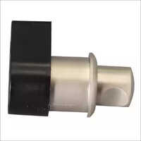 Keyless Lock - Plastic & Metal, 25x15x10 Mm | Black & Silver Finish, Secure Keyless Locking For Cabinet Doors, Rohs Compliant