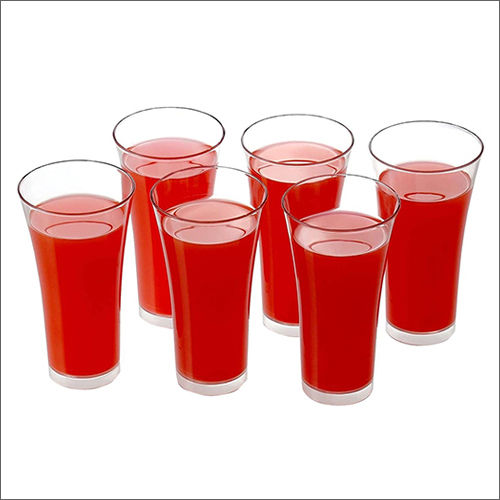 6 Pcs Plastic Glass Set Application: Home