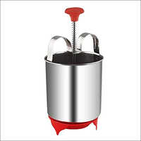 Stainless Steel Medu Vada Maker - Stainless Steel, Various Sizes Available, Silver | Efficient Wada Making Tool For Perfectly Shaped Vada