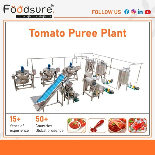 Tomato Puree Processing Plant