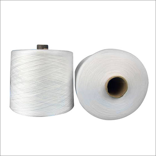White Polyester Optical Yarn Thread
