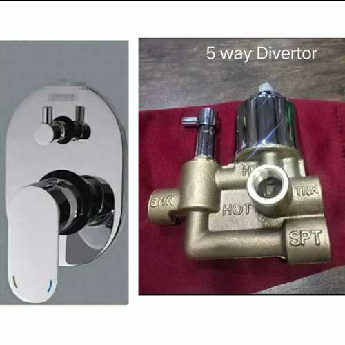 Single Lever 5 way diverter