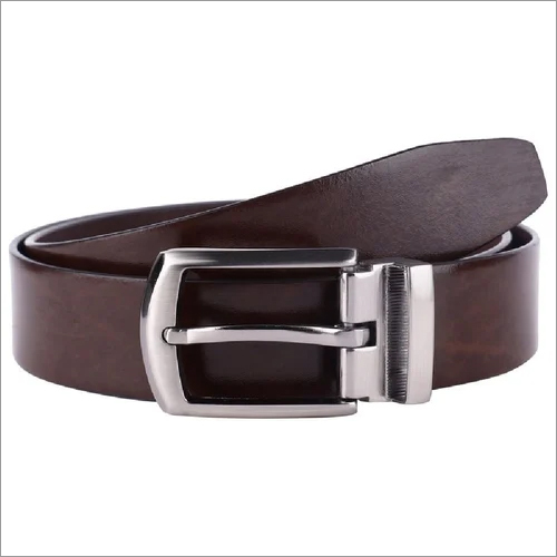 Plain Brown Leather Belt - Leather Material, Steel Buckle, Tan Brown Color | Stylish Design for Men, Perfect for Everyday Wear