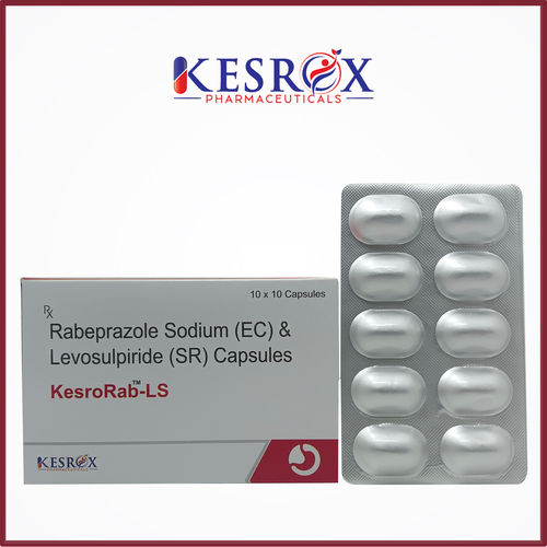 RABEPRAZOLE SODIUM 20 MG  LEVOSULPIRIDE 75 MG IN SUSTAIN RELEASE CAPSULES ALU ALU