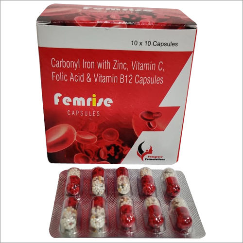 Carbonyl Iron With Vitamins And Zinc Capsule (Blister Packing) General Medicines