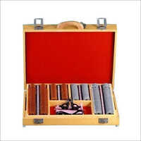 Illuminated Trial Lens Set - Colored Anodized & Powder Coated Aluminum Rims, Portable Wooden Case With Light Control | Includes Cleaning Cover & Optician Ruler