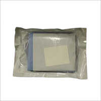 Blue Polyester Eye Drapes