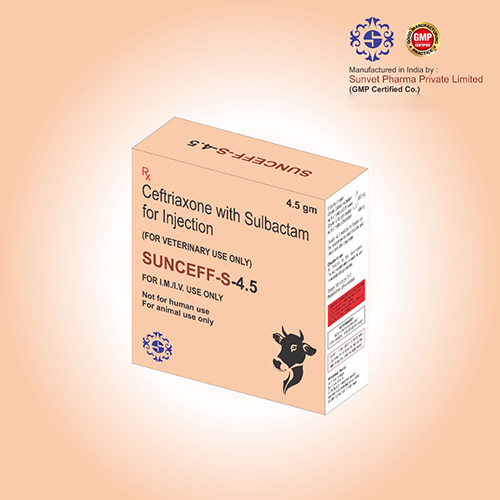 Ceftriaxone with Sulbactam 4500 mg injection