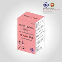 Methylcobalamin 2500mcg veterinary Injection in PCD Franchise on Monopoly Basis