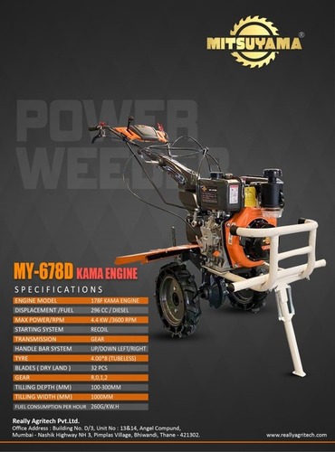 MITSUYAMA 678D DIESEL POWER WEEDER