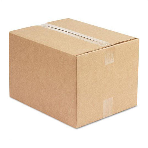 Brown Corrugated Box