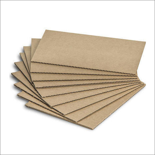 Brown Corrugated Paper Sheets