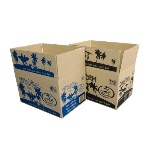 Rectangular Printed Corrugated Box