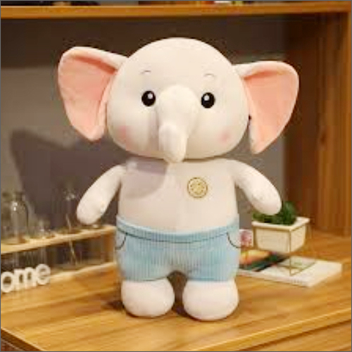 Super Soft Elephant Stuffed Toy - Plush Material, 25cm Size, Multiple Colors | Skin-Friendly, Comfortable & Extremely Soft Feel for Kids