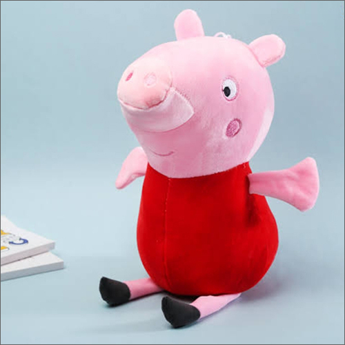 Pepa Pig Stuffed Toy - Plush Material, Customized Size, Assorted Colors | Ideal for Ages 2 to 8, Soft Foam Stuffing for Comfort