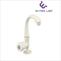 Fancy Short Swan Neck Table Mount Tap - Color: White