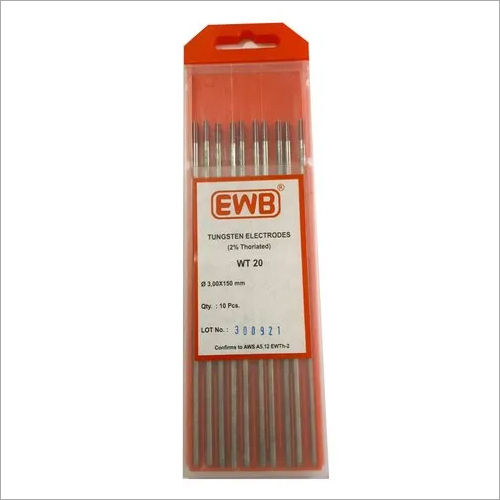 Ewb Thoriated Tungsten Electrode Size: 3X150 Mm