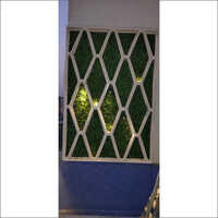 Artificial Green Wall - Plastic, Standard Size, Green Color | Durable, Easy To Clean, Lightweight, Washable, Moisture Proof, Easy To Install