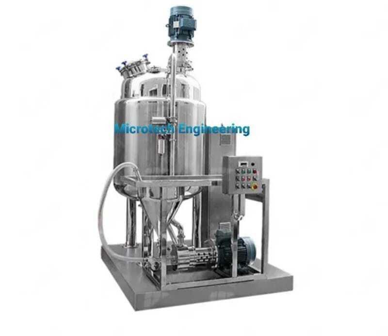 White sauce making machine