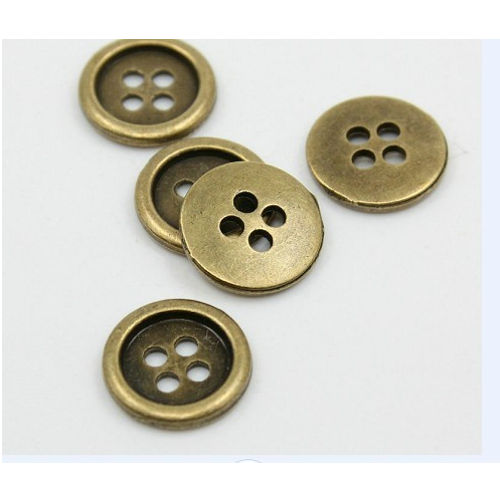 4 Hole Metal Buttons