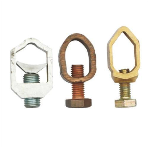 Tower Earth Clamps - Color: Silver