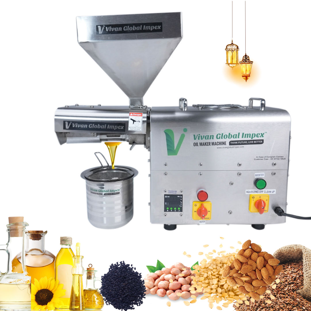 Mini Commercial Oil Press 1500Watt