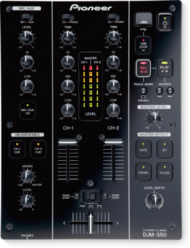 Pioneer DJM-350 2-Channel DJ Mixer
