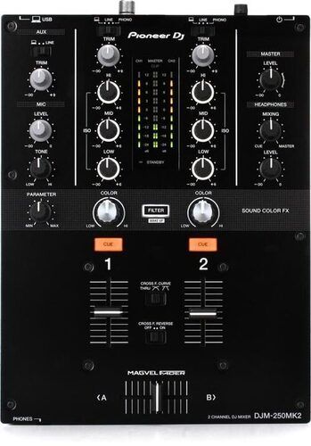 Pioneer DJM-250MK2 2-Channel DJ Mixer