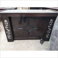 Brown Office Reception Table