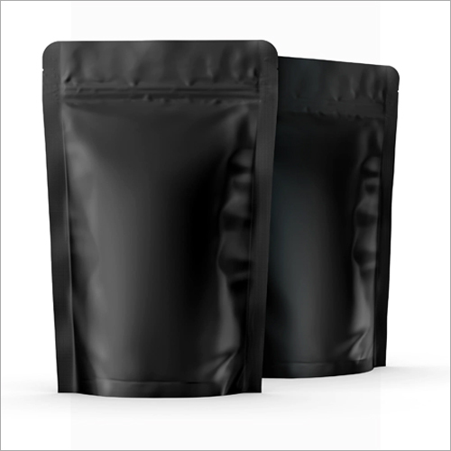 MATT Black Both Side Foil - Polypropylene Material, Hot Stamping Finish | Ideal for Candy and Food Packaging