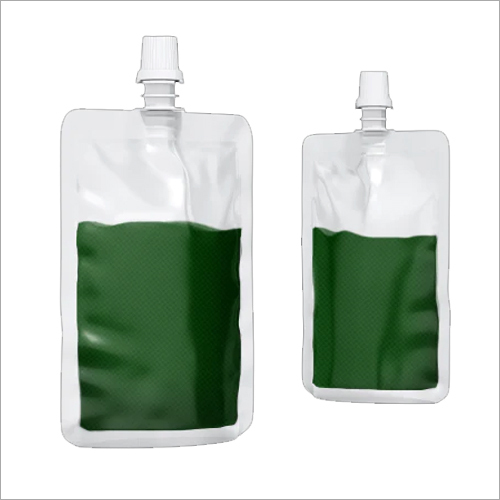 TOP SPOUT SHINY Transparent - PP Material | Suitable for Beverage, Candy, and Food Use, Hot Stamping Surface Handling, Transparent Color