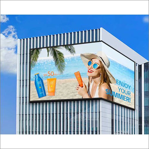 Outdoor Digital Display - Metal Body, Gray Color | Industrial Application